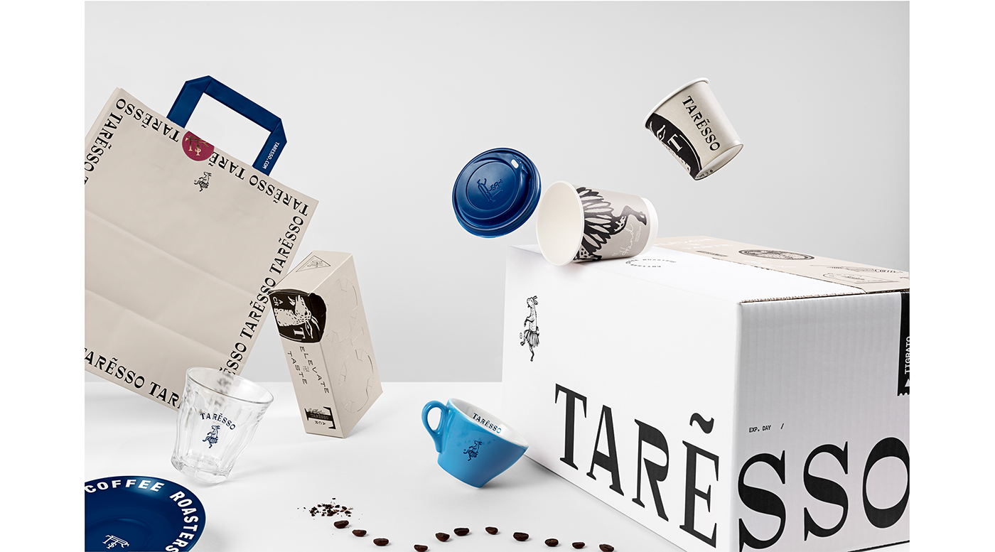 taresso branding 咖啡vi设计