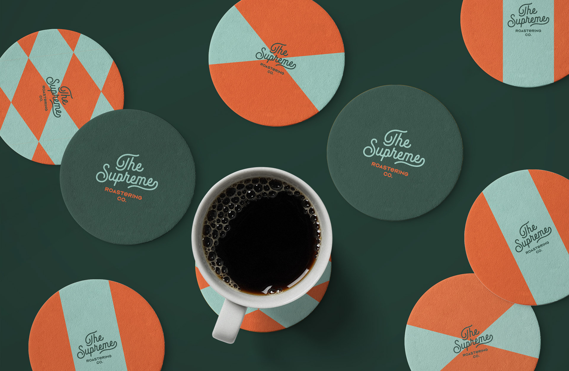 thesupremeroasteringcobranding咖啡vi设计